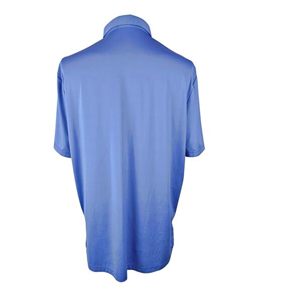 RLX Ralph Lauren Blue Golf SS Polo Shirt Performance Casual Wicking Stretch LRG - Picture 2 of 7